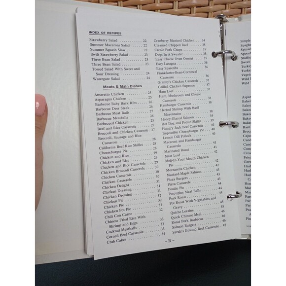 Grace Lower Stone United Church Cookbook Rockwell NC 2000 North Carolina - Picture 5 of 10